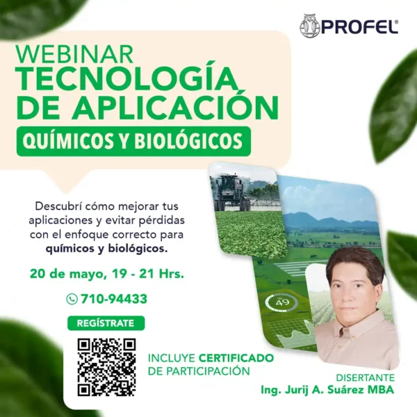 Webinar Tecnologia de Aplicacion PROFEL